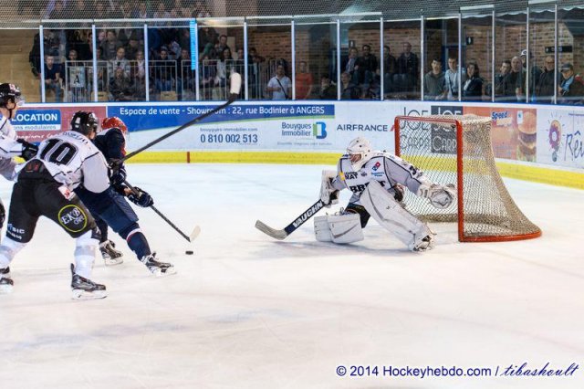 Photo hockey match Angers  - Brest  le 18/10/2014