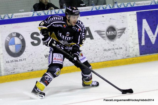 Photo hockey match Rouen - Amiens  le 18/10/2014