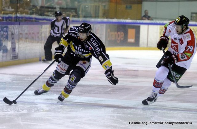 Photo hockey match Rouen - Amiens  le 18/10/2014