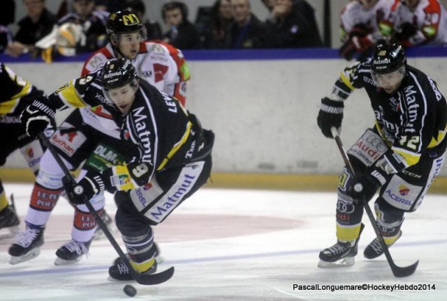 Photo hockey match Rouen - Amiens  le 18/10/2014