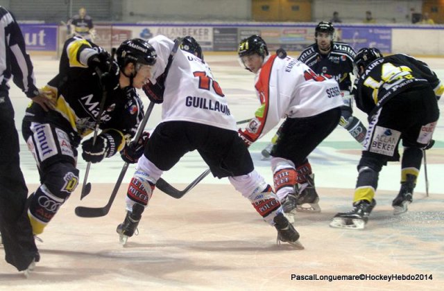 Photo hockey match Rouen - Amiens  le 18/10/2014