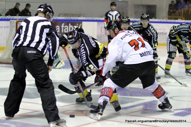 Photo hockey match Rouen - Amiens  le 18/10/2014