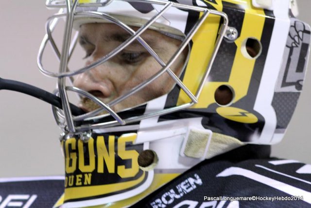 Photo hockey match Rouen - Amiens  le 18/10/2014