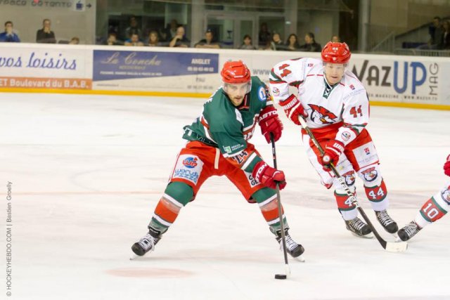 Photo hockey match Anglet - Courbevoie  le 18/10/2014
