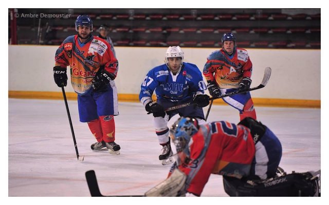 Photo hockey match Marseille - Clermont-Ferrand II le 18/10/2014