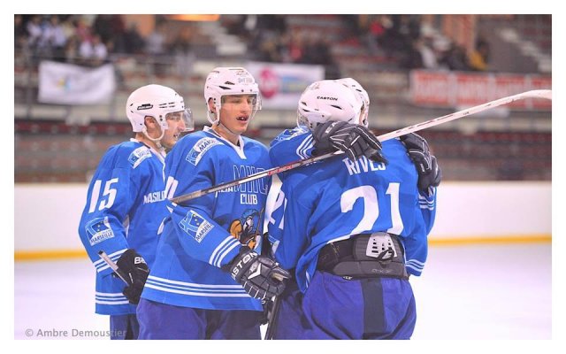Photo hockey match Marseille - Clermont-Ferrand II le 18/10/2014