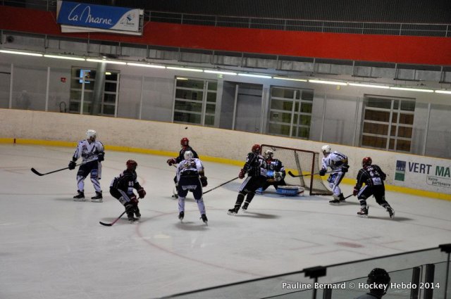 Photo hockey match Reims - Mont-Blanc le 18/10/2014