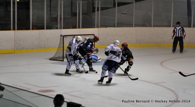 Photo hockey match Reims - Mont-Blanc le 18/10/2014