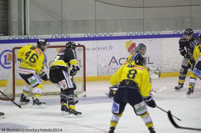 Photo hockey match Rouen - Dunkerque le 21/10/2014