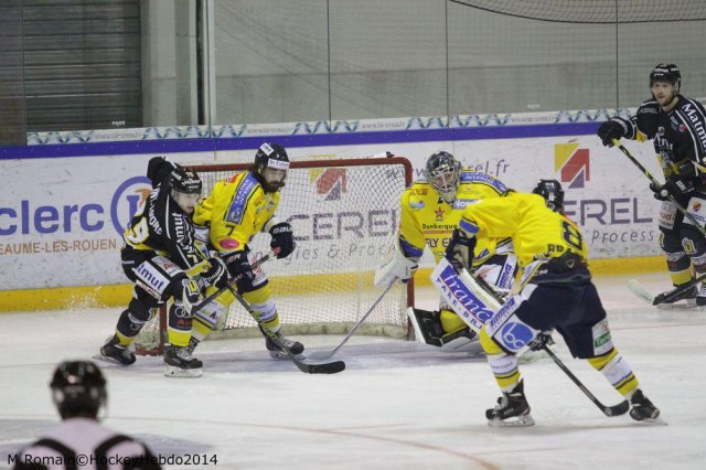Photo hockey match Rouen - Dunkerque le 21/10/2014
