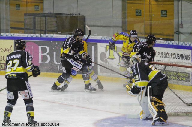 Photo hockey match Rouen - Dunkerque le 21/10/2014