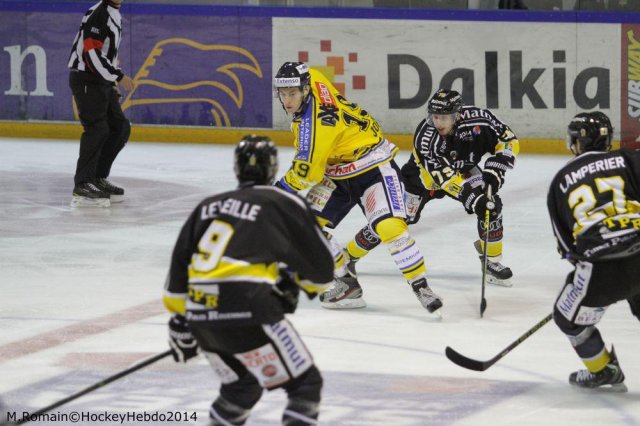 Photo hockey match Rouen - Dunkerque le 21/10/2014