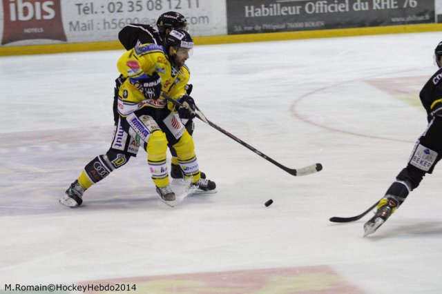 Photo hockey match Rouen - Dunkerque le 21/10/2014