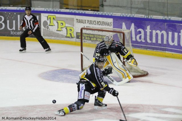 Photo hockey match Rouen - Dunkerque le 21/10/2014