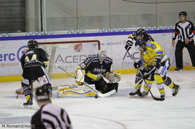 Photo hockey match Rouen - Dunkerque le 21/10/2014