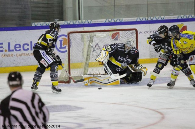 Photo hockey match Rouen - Dunkerque le 21/10/2014
