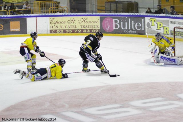 Photo hockey match Rouen - Dunkerque le 21/10/2014
