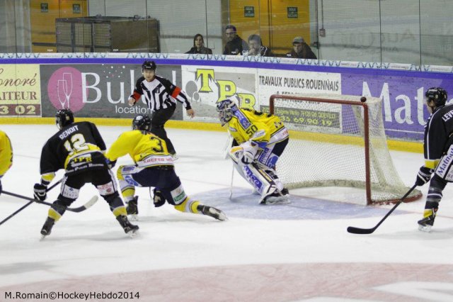 Photo hockey match Rouen - Dunkerque le 21/10/2014