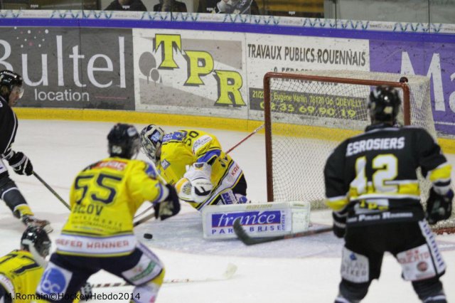 Photo hockey match Rouen - Dunkerque le 21/10/2014