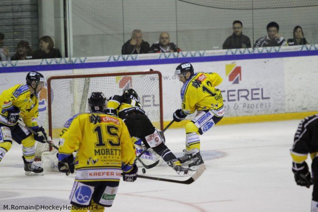 Photo hockey match Rouen - Dunkerque le 21/10/2014