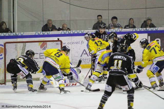 Photo hockey match Rouen - Dunkerque le 21/10/2014
