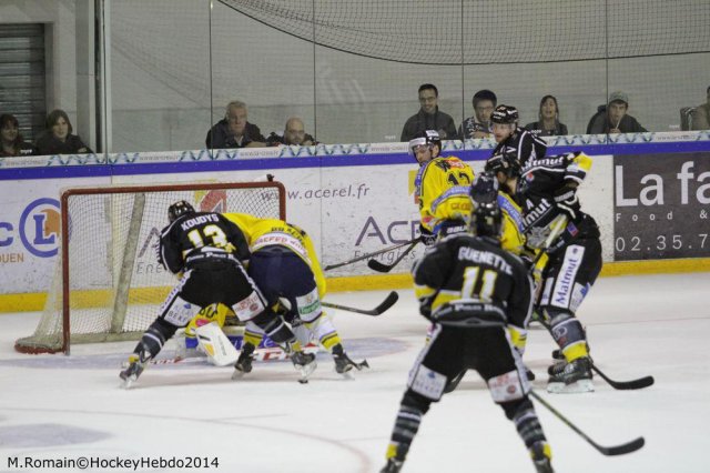 Photo hockey match Rouen - Dunkerque le 21/10/2014
