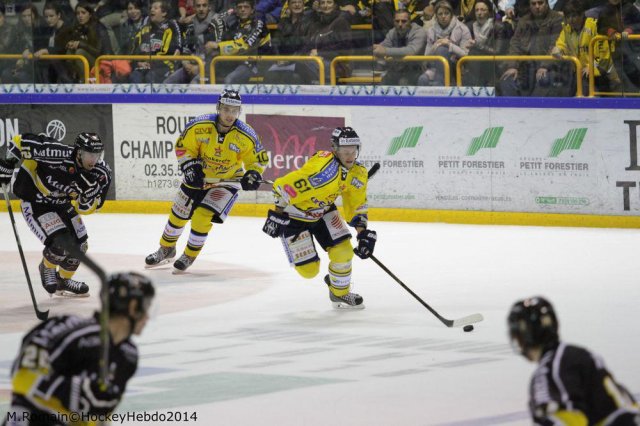 Photo hockey match Rouen - Dunkerque le 21/10/2014