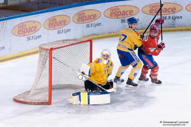 Photo hockey match Lyon - Dijon  le 21/10/2014