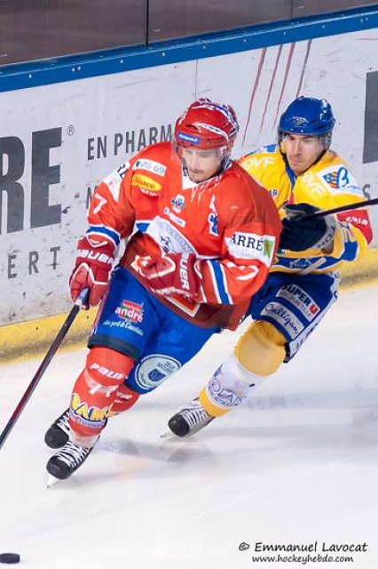 Photo hockey match Lyon - Dijon  le 21/10/2014