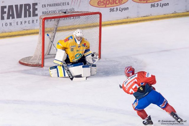 Photo hockey match Lyon - Dijon  le 21/10/2014