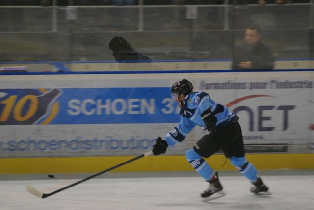 Photo hockey match Tours  - Angers  le 22/10/2014