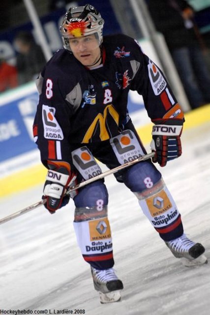 Photo hockey match Grenoble  - Dijon  le 26/12/2008