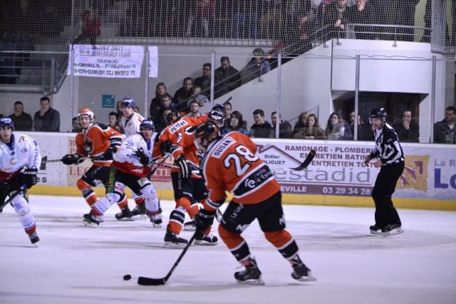 Photo hockey match Epinal  - Caen  le 25/10/2014
