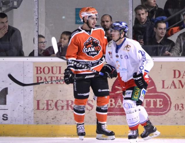 Photo hockey match Epinal  - Caen  le 25/10/2014