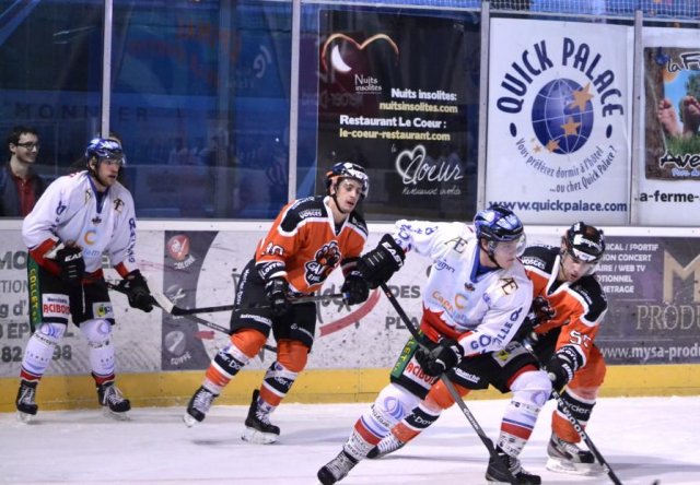 Photo hockey match Epinal  - Caen  le 25/10/2014