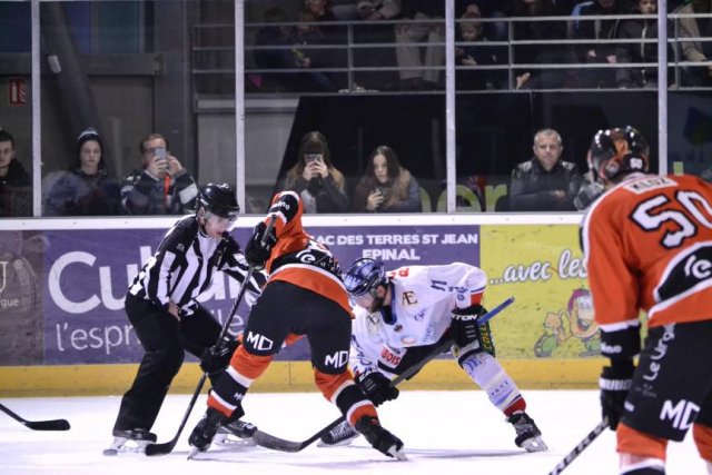 Photo hockey match Epinal  - Caen  le 25/10/2014