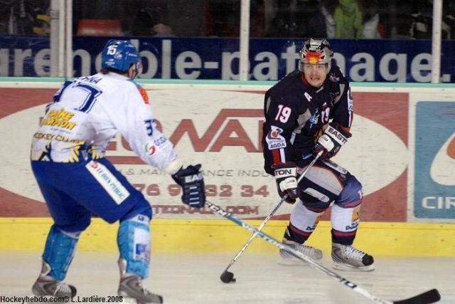 Photo hockey match Grenoble  - Dijon  le 26/12/2008