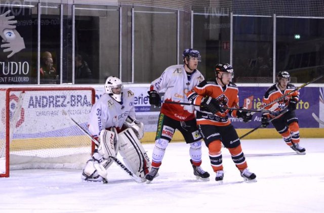 Photo hockey match Epinal  - Caen  le 25/10/2014