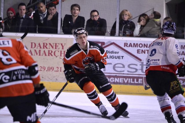 Photo hockey match Epinal  - Caen  le 25/10/2014