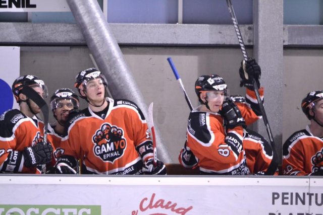 Photo hockey match Epinal  - Caen  le 25/10/2014