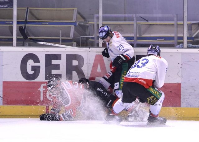Photo hockey match Epinal  - Caen  le 25/10/2014