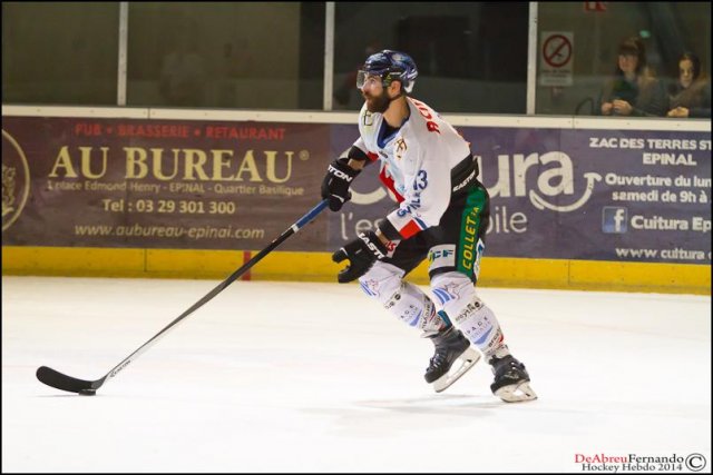 Photo hockey match Epinal  - Caen  le 25/10/2014