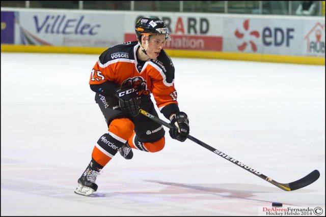 Photo hockey match Epinal  - Caen  le 25/10/2014