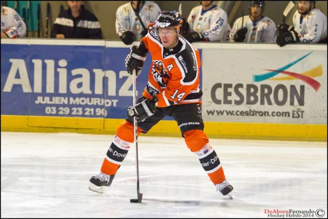 Photo hockey match Epinal  - Caen  le 25/10/2014