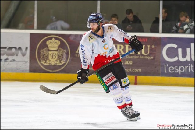 Photo hockey match Epinal  - Caen  le 25/10/2014