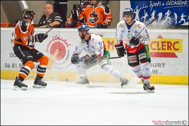 Photo hockey match Epinal  - Caen  le 25/10/2014