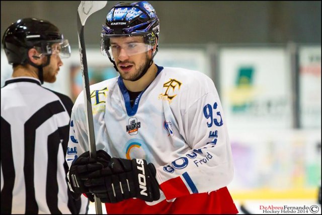 Photo hockey match Epinal  - Caen  le 25/10/2014