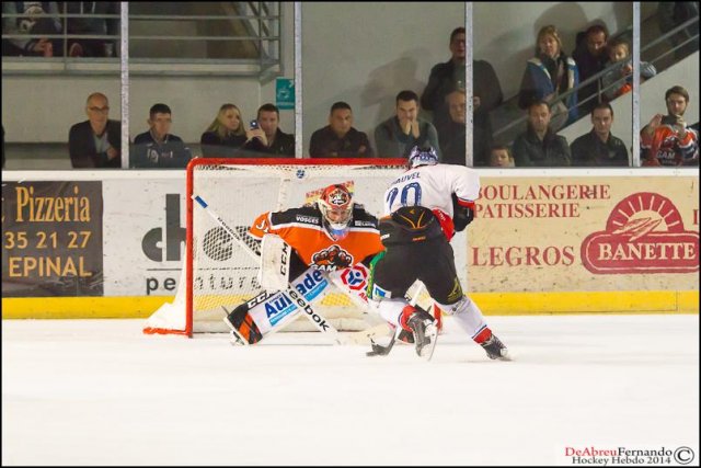 Photo hockey match Epinal  - Caen  le 25/10/2014