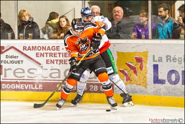 Photo hockey match Epinal  - Caen  le 25/10/2014