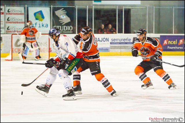 Photo hockey match Epinal  - Caen  le 25/10/2014